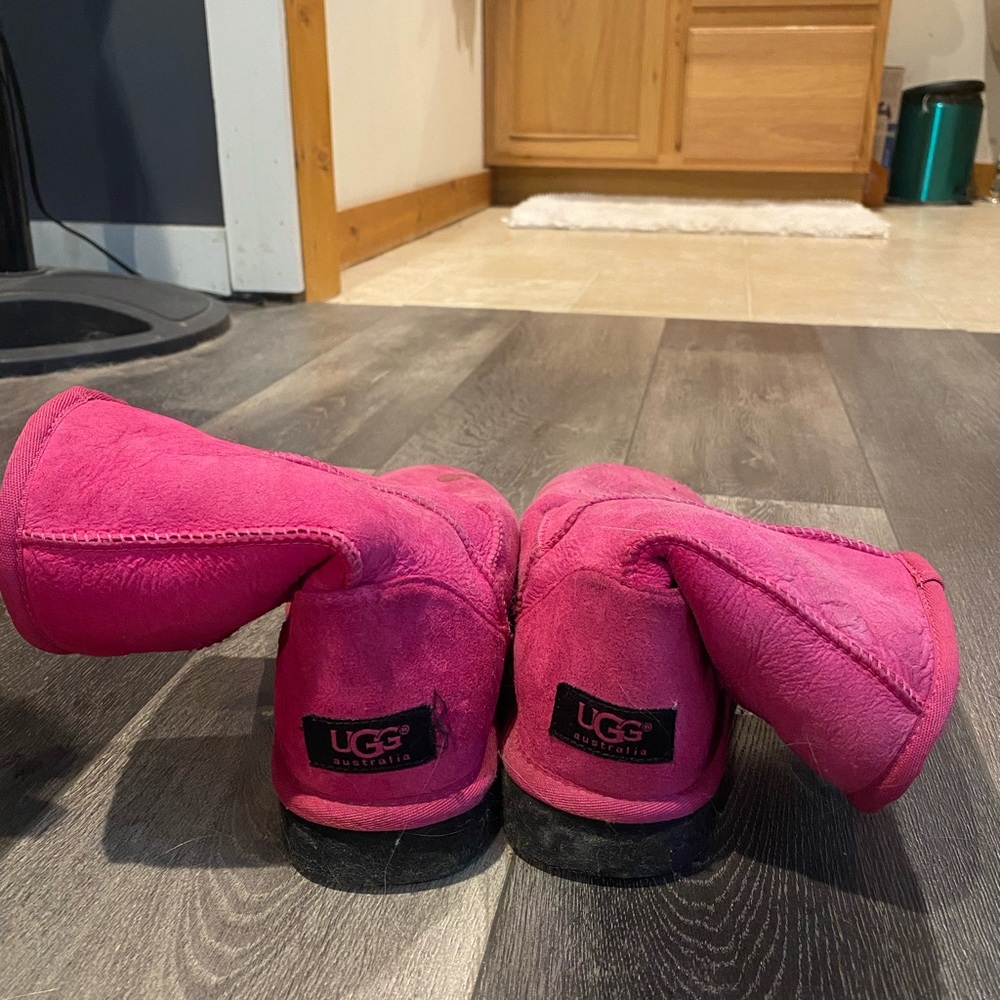 Pink UGG boots